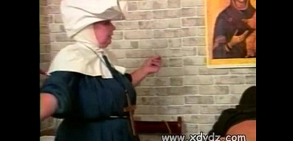  Nun Asks Fellow Sisters To Spank Her Bare Ass Punishing Her For Hot Dreams